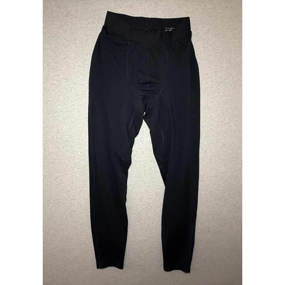 Columbia Boys Black Long John Pants Omni Heat Size Small